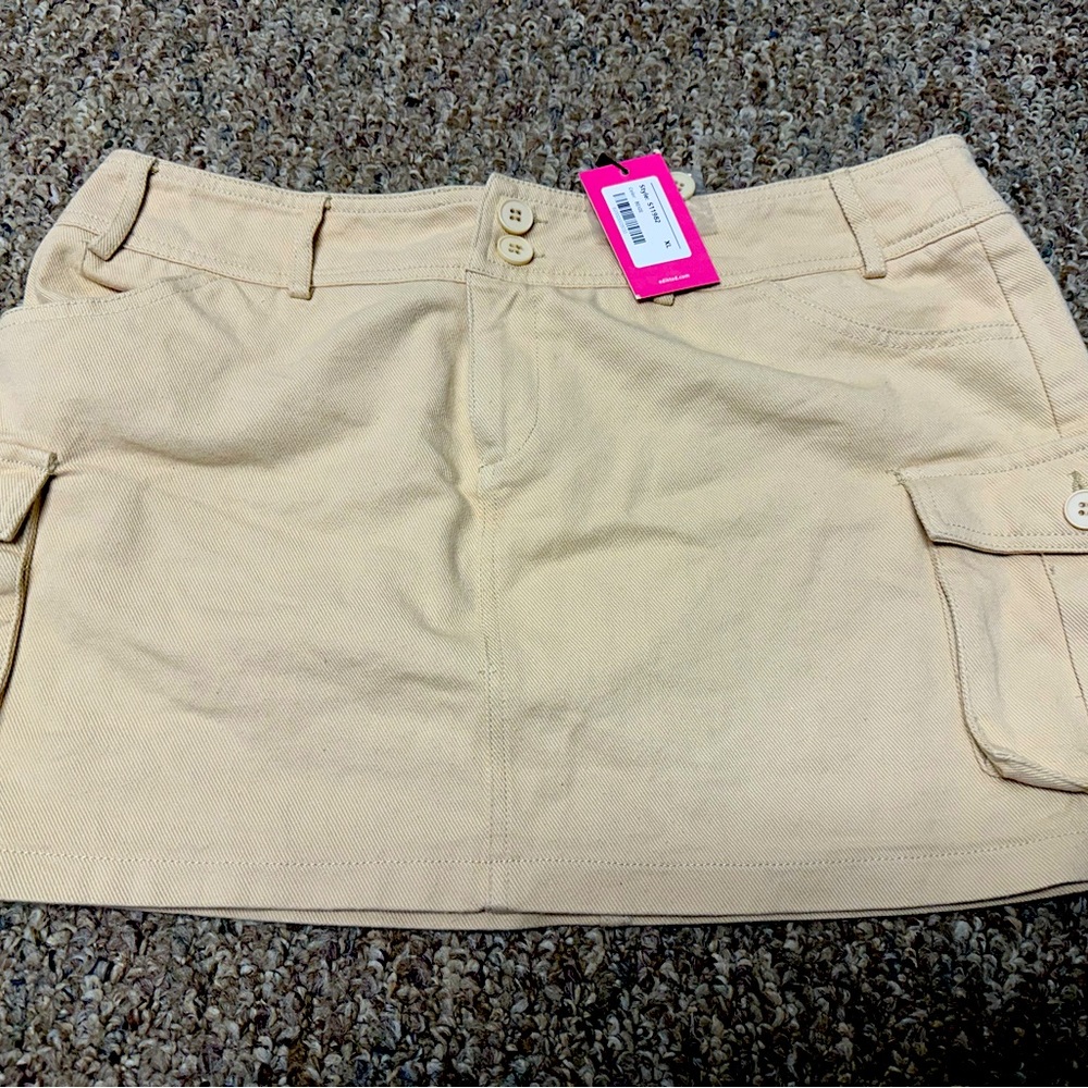 Cargo Mini Skirt